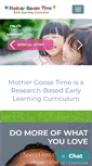 Mobile Screenshot of mothergoosetime.com